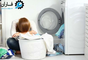 علت صدای تق تق ماشین لباسشویی