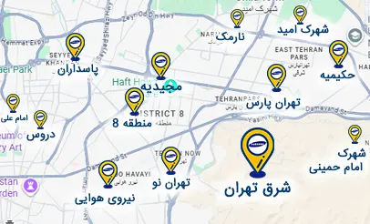 نمایندگی تعمیرات سامسونگ در شرق تهران