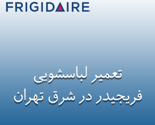 نمایندگی تعمیر لباسشویی فریجیدر در شرق تهران