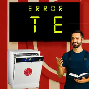 رفع ارور Ie ماشین ظرفشویی ال جی