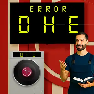 رفع ارور dhe ماشین لباسشویی ال جی
