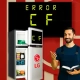 رفع ارور cf یخچال ال جی