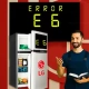 رفع ارور e6 یخچال ال جی