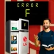 رفع ارور f در یخچال فریزر ال جی